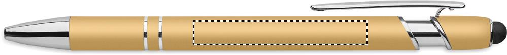 Penna in alluminio riciclato clip right handed 98