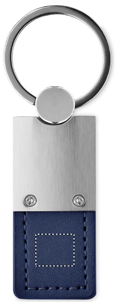 Portachiavi in metallo back leather part 85