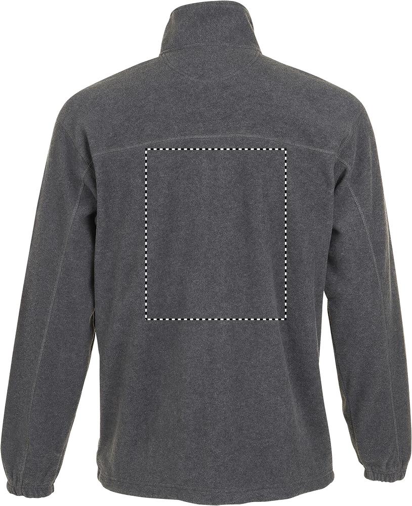 NORTH Zipped Fleece Jacket back gm