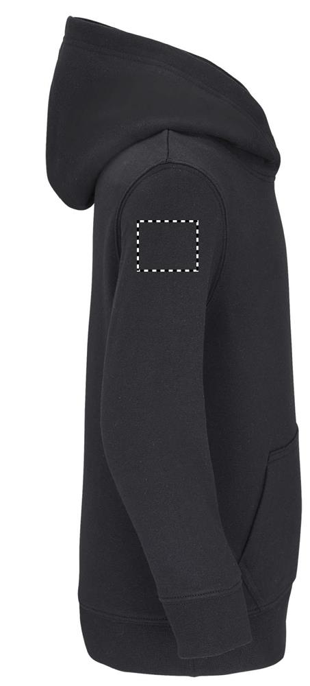 CONDOR KIDS Felpa cappuccio arm right bk