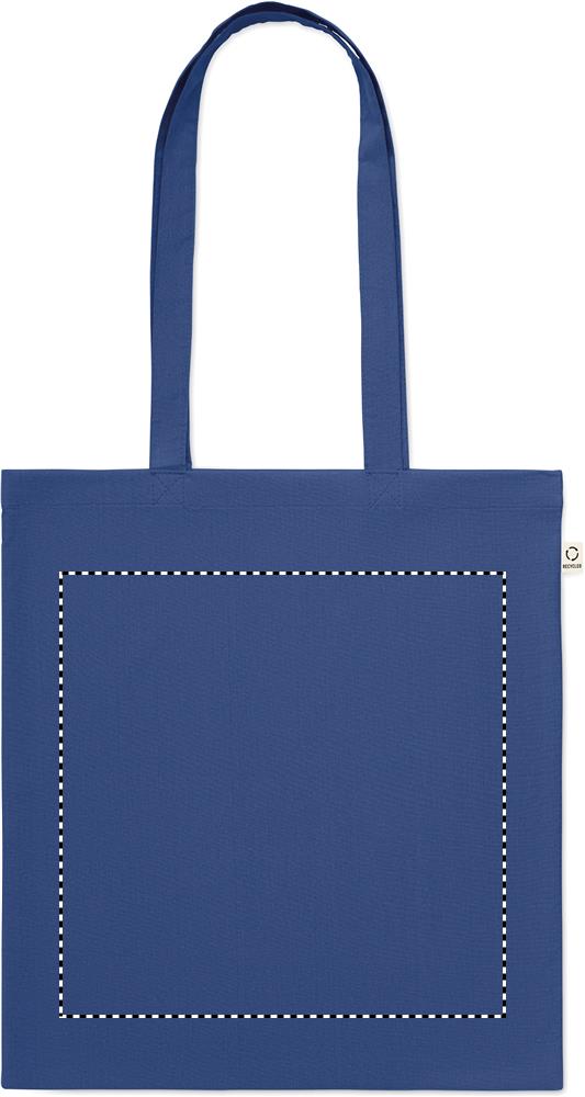 Shopper in cotone riciclato front 37