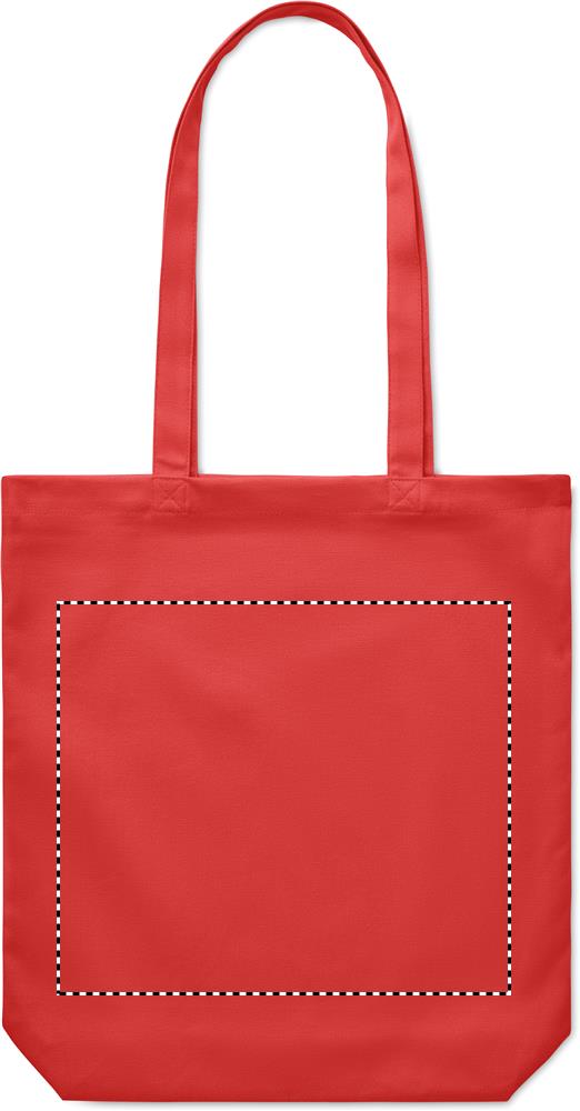 270 gr/m² Canvas shopping bag front 05