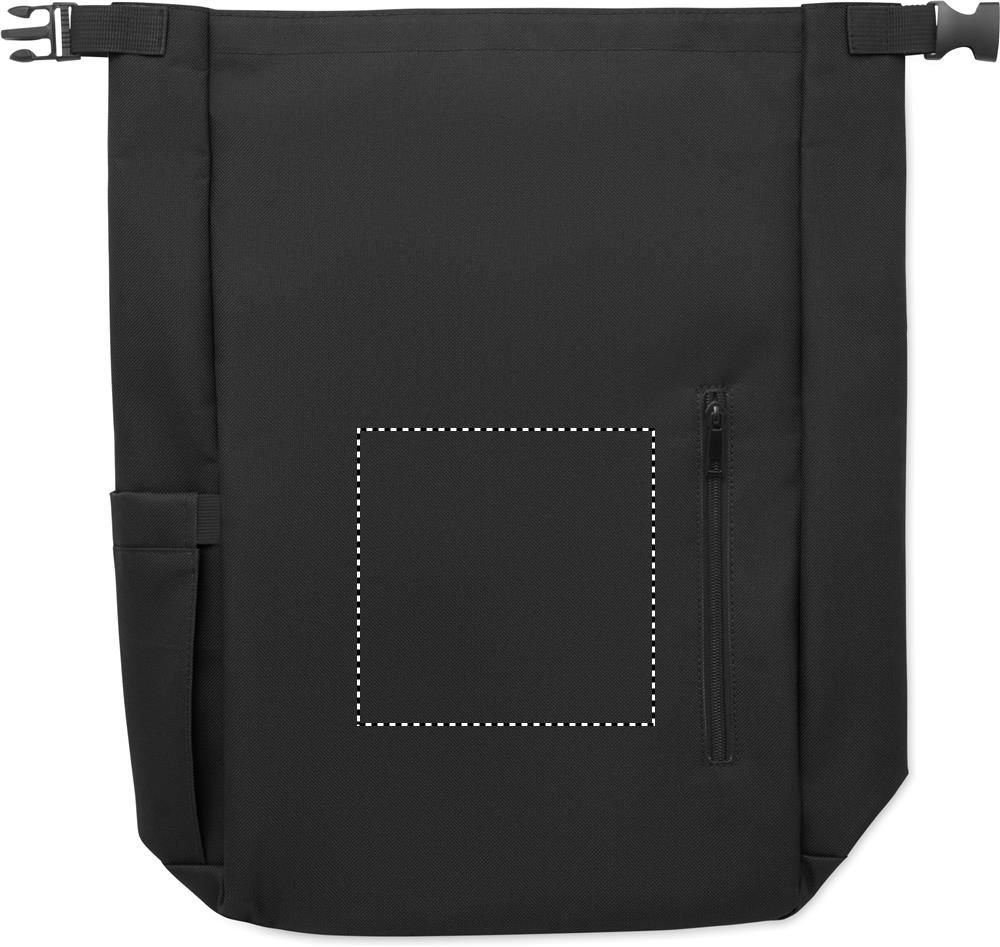 15'' roll top laptop backpack front 03
