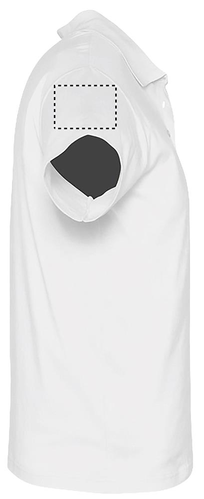 PRESCOTT MEN POLO SHIRT 170 arm right wh