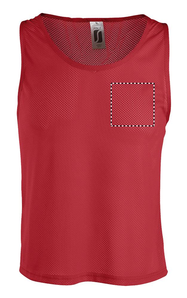 ANFIELD BIB FOR ADULT & KID chest left rd