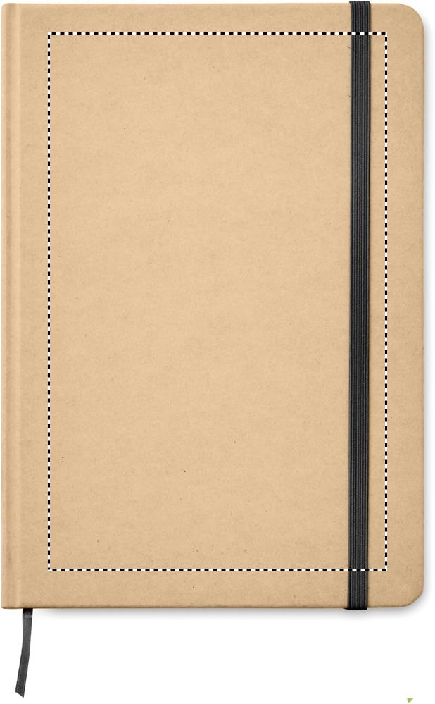 A5 recycled notebook 80 lined front 03