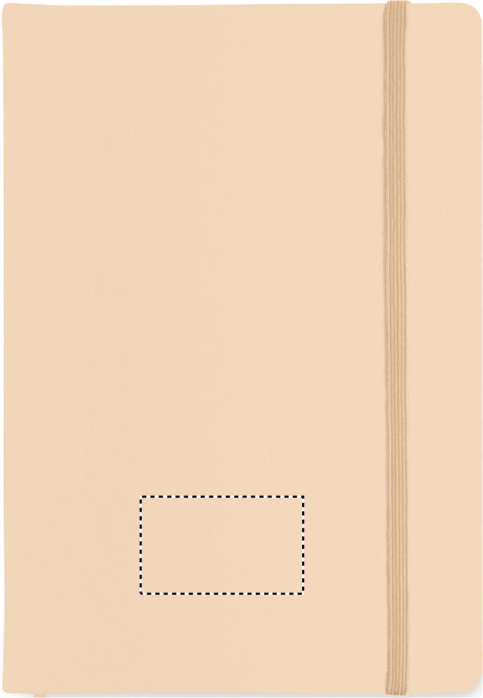 Notebook A5 a righe front pad 13