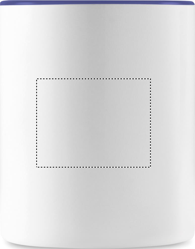 Coloured sublimation mug opposite of handle 21