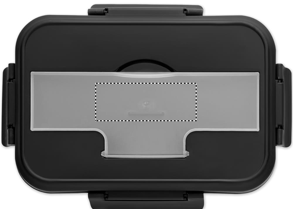 Lunch box with cutlery in PP lid side 1 03