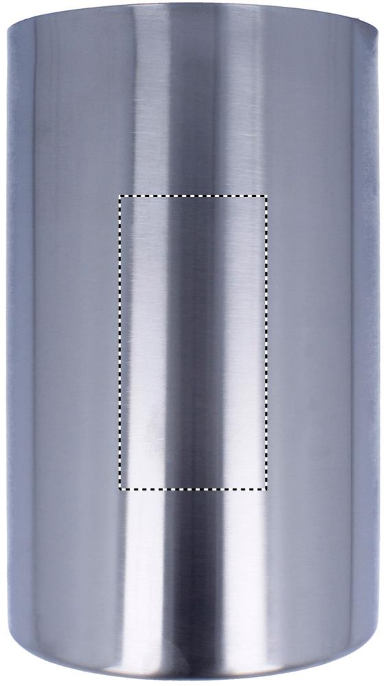 Stainless steel bottle cooler front 16