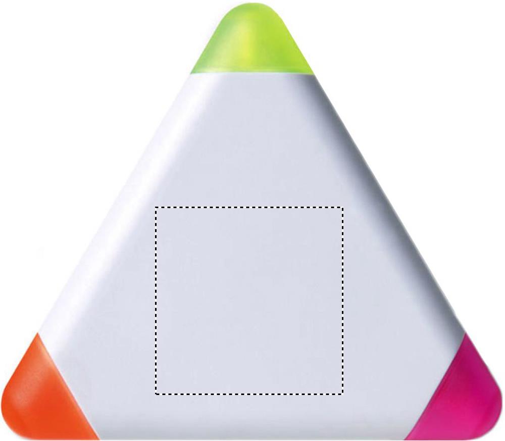 Triangular highlighter back pad 06