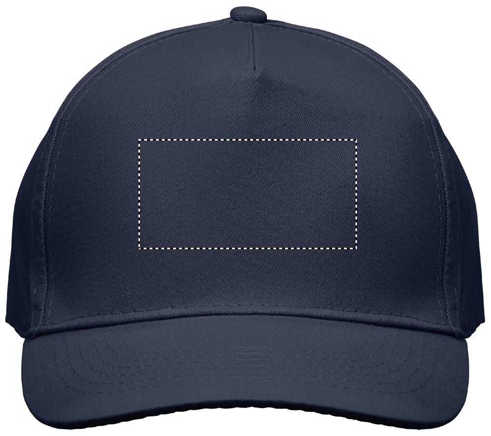 5 PANEL BASEBALL CAP 180 GR/M front 2 85