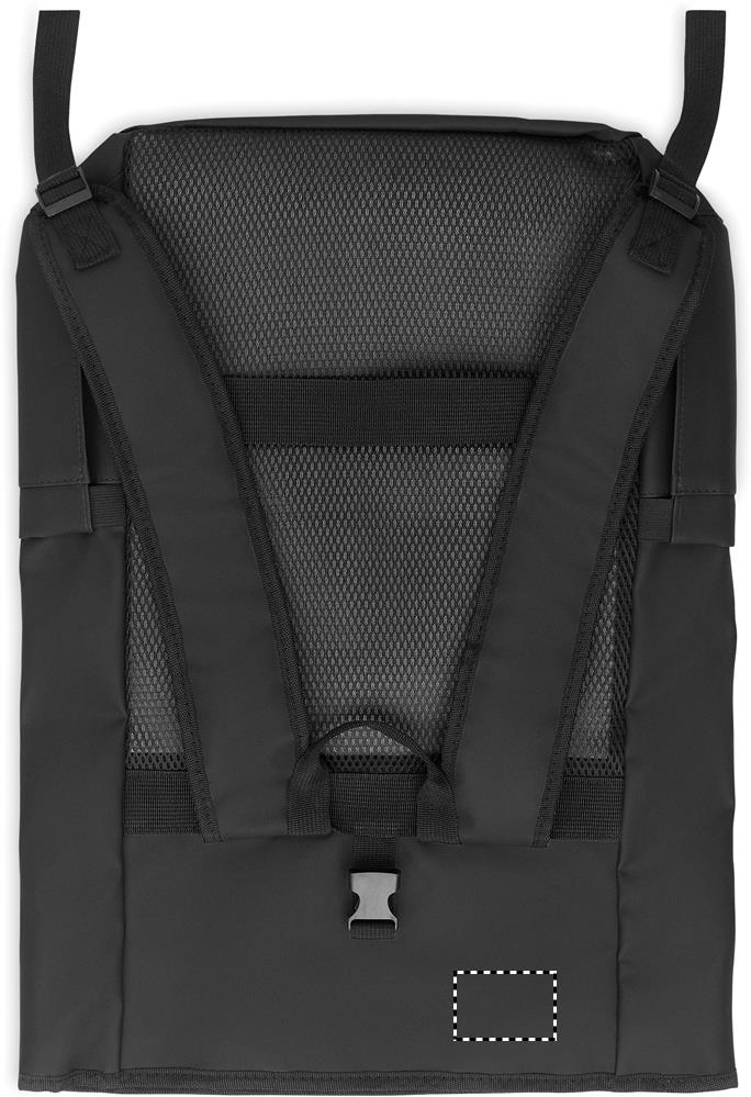 Zaino Rolltop per laptop 600D top left 03