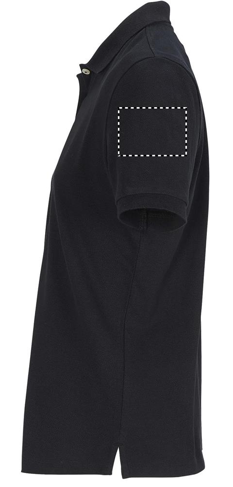 PACIFIC WOMEN POLO arm left bk