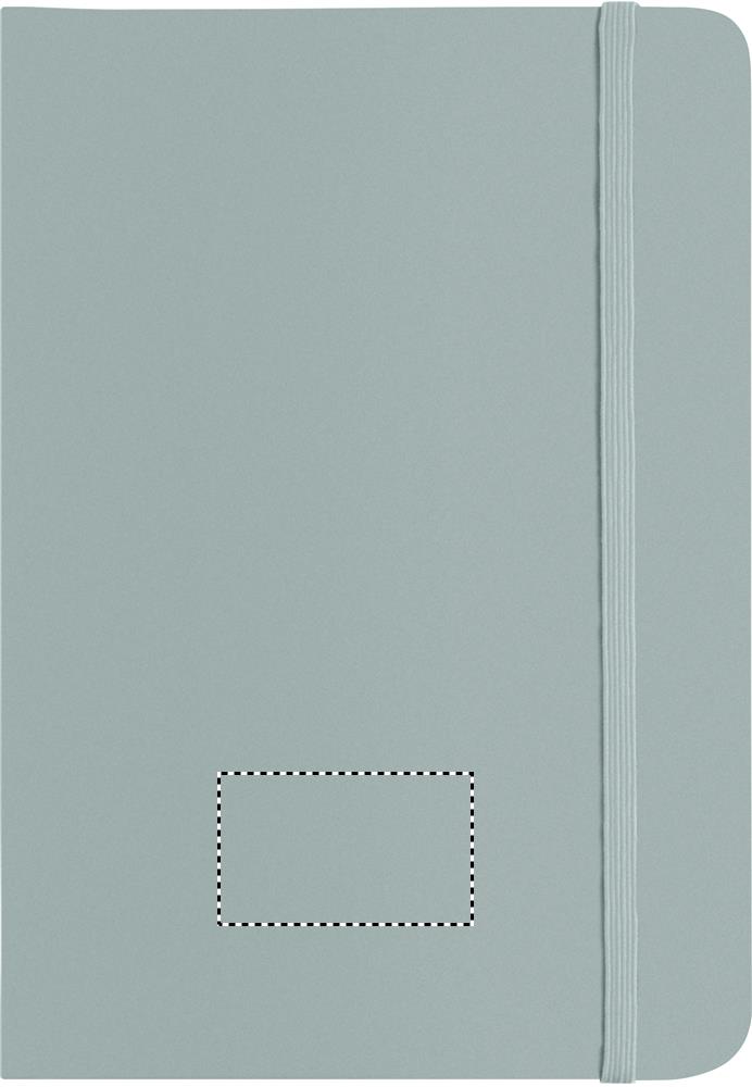 A5 notebook 96 lined sheets front pad 20