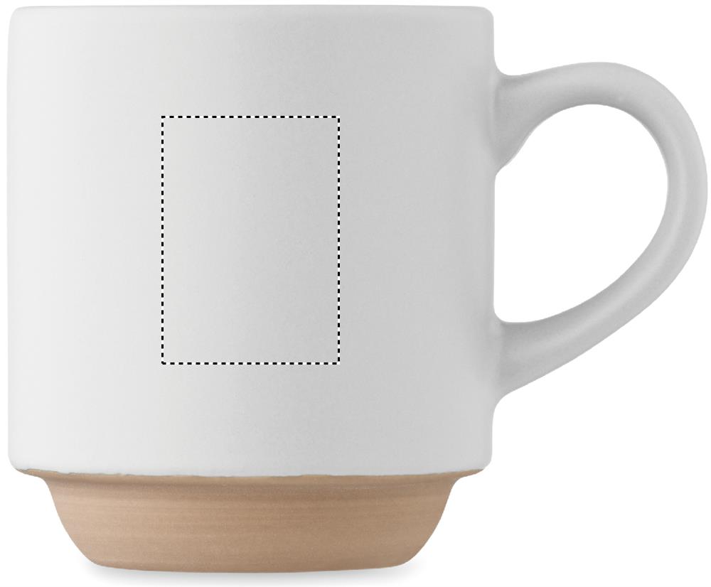 Tazza impilabile in ceramica da 17 right handed 06