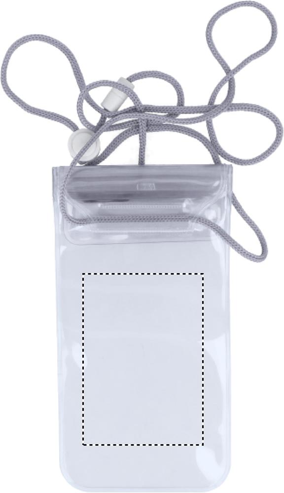 Smartphone waterproof pouch back 26