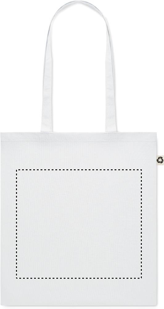 Recycled cotton shopping bag front td1 06