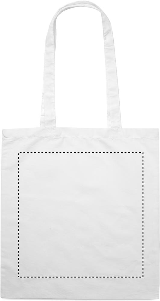 180gr/m² cotton shopping bag back 06
