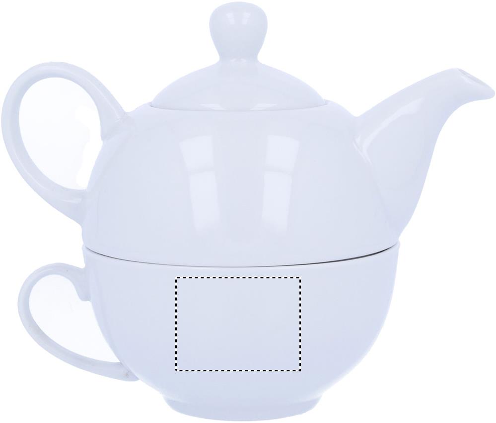 Teapot and cup set 400 ml cup right 06