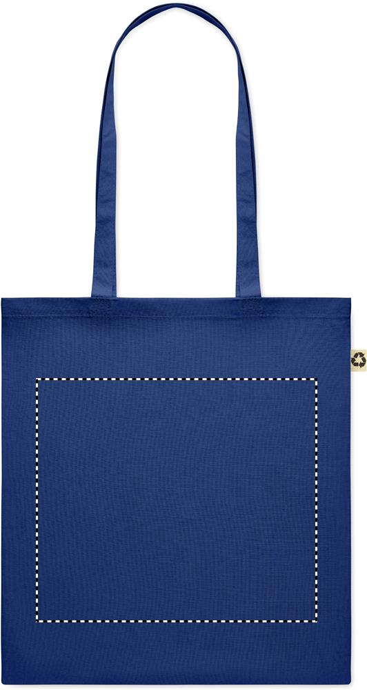Recycled cotton shopping bag front td1 04