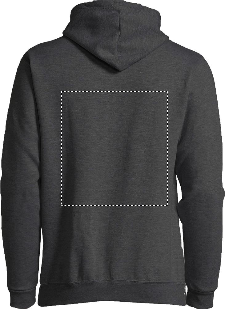 STELLAR Felpa uni cappuccio below the hood ce