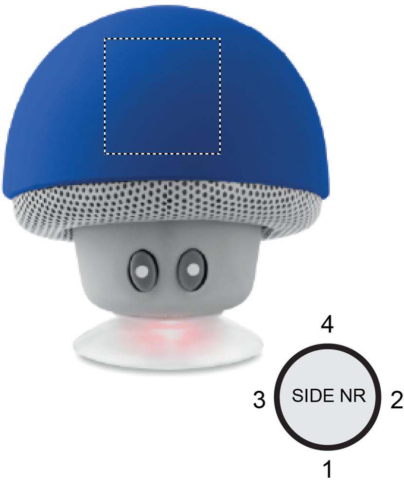 Mushroom 3W wireless speaker side 1 37