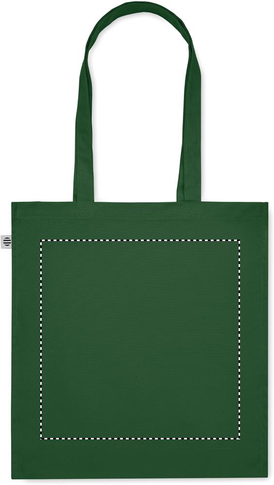 Shopper in cotone biologico back 60