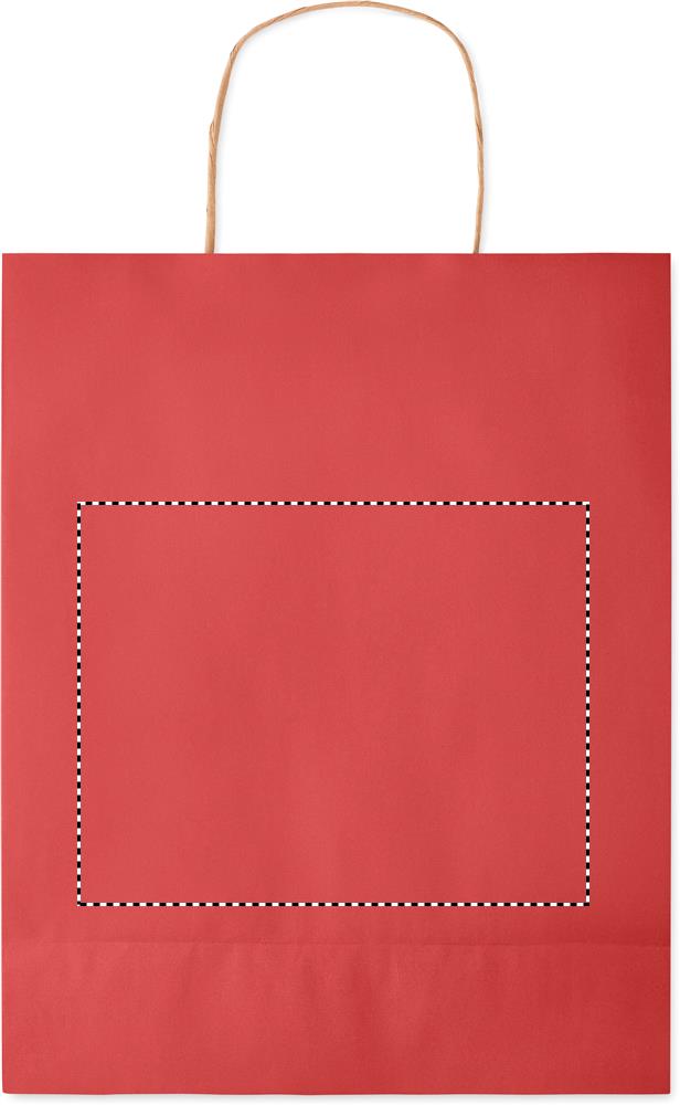 Medium Gift paper bag  90 gr/m² back 05
