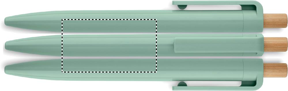 Penna a sfera in ABS riciclato roundscreen 77