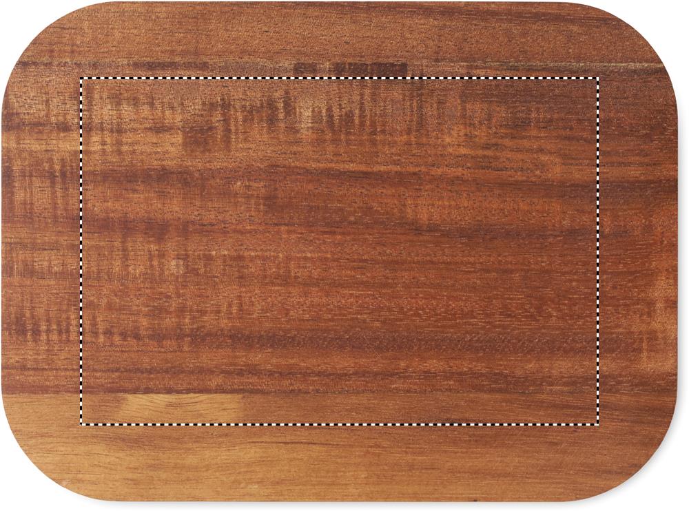 Glass lunch box 800ml lid center 22