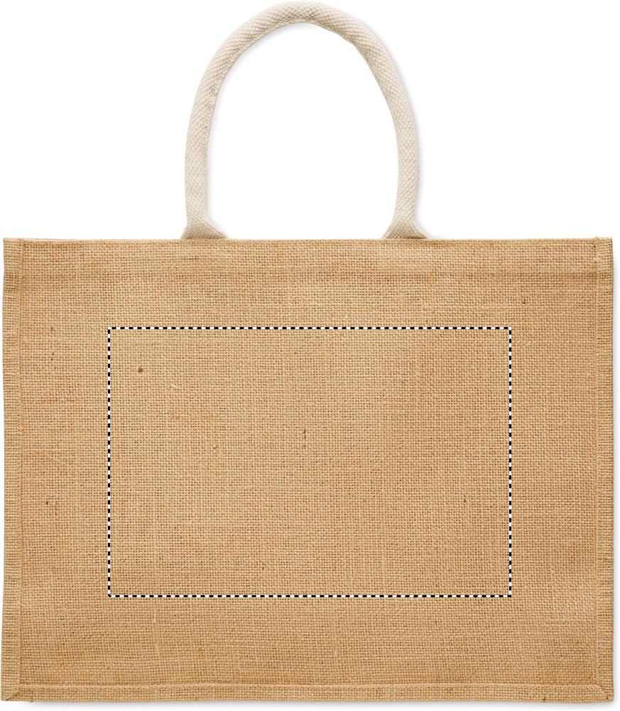 Shopper in iuta back 13