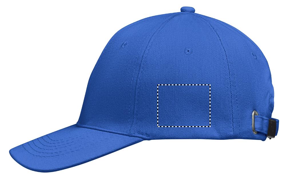 BUFFALO SIX PANEL CAP left side rb