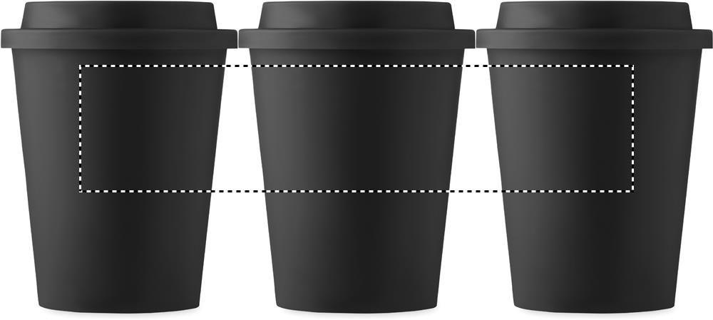 Double wall tumbler PP 300 ml roundscreen 03