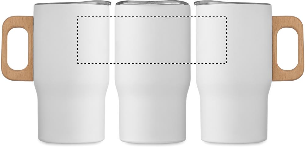 Tazza a doppio strato da 350 ml roundscreen 06
