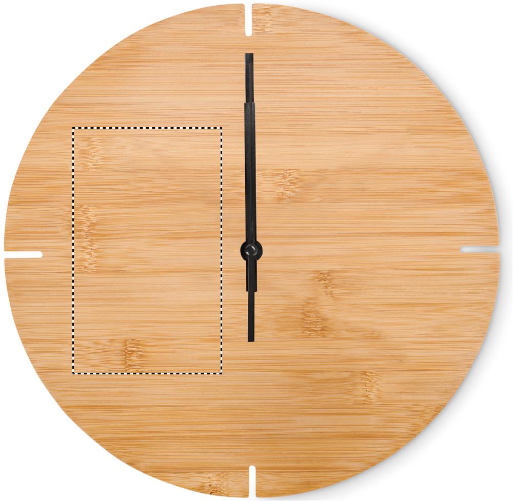 Round shape bamboo wall clock part 4 40