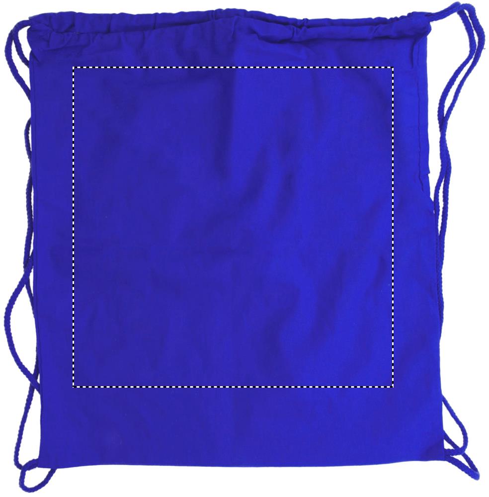 100gr/m² cotton drawstring bag back 37