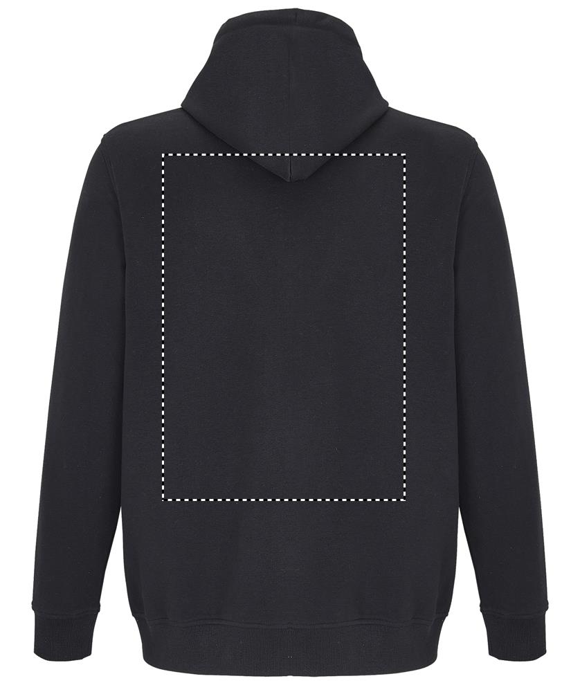 CALIPSO FULL ZIP HOODIE back bk