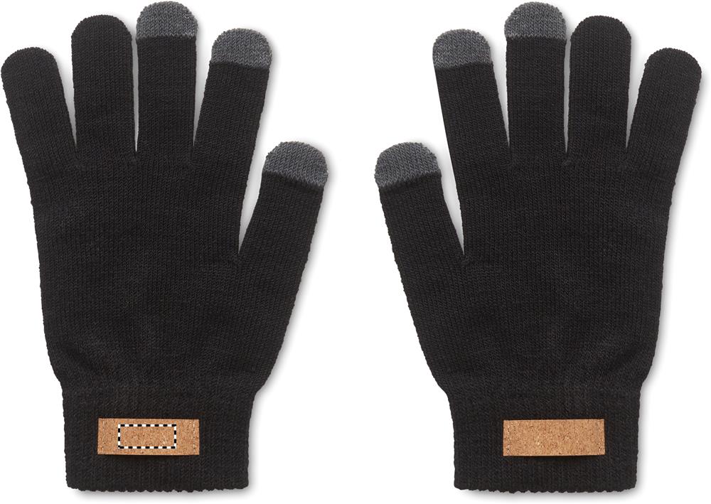 RPET tactile gloves glove left 03