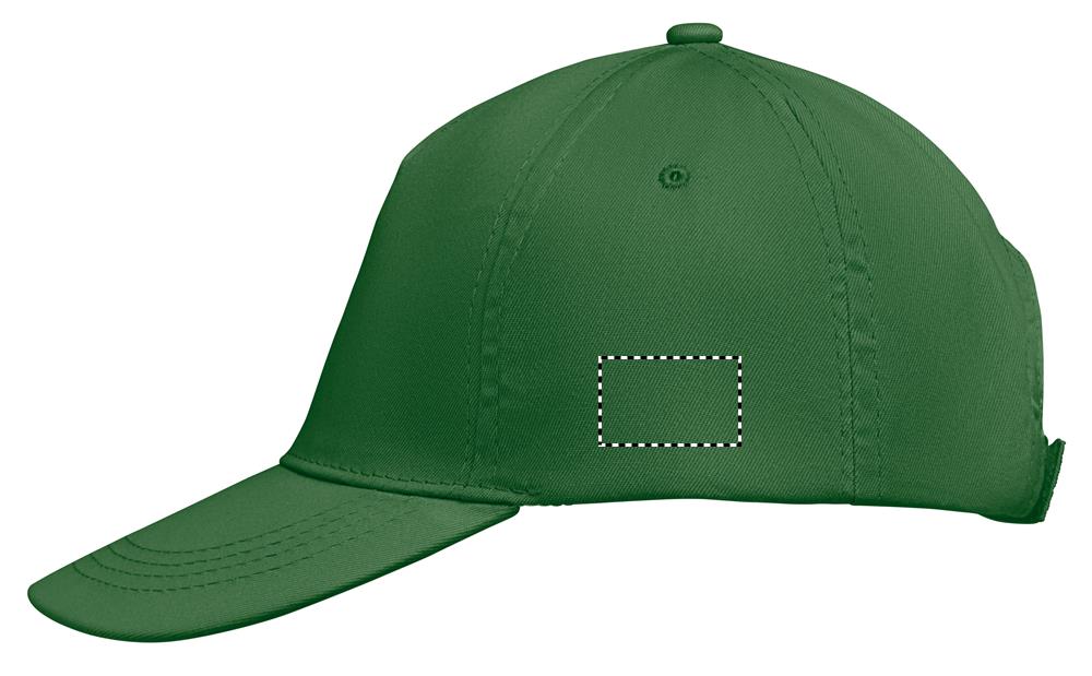 BUZZ FIVE PANEL CAP left side fg
