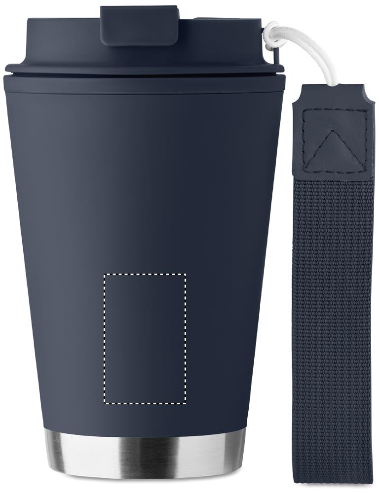 Bicchiere a doppio strato. 300 ml. front lower 85