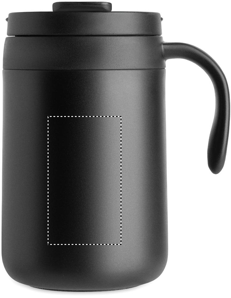 Tazza con filtro per caffè right handed 03