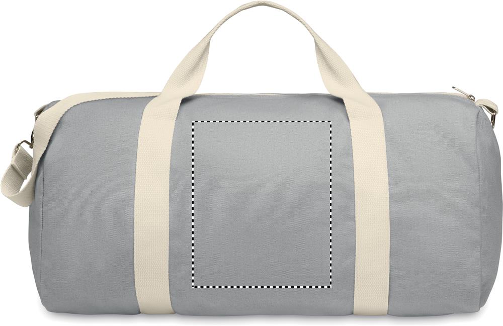 Recycled duffle bag 320 gr/m² front 07