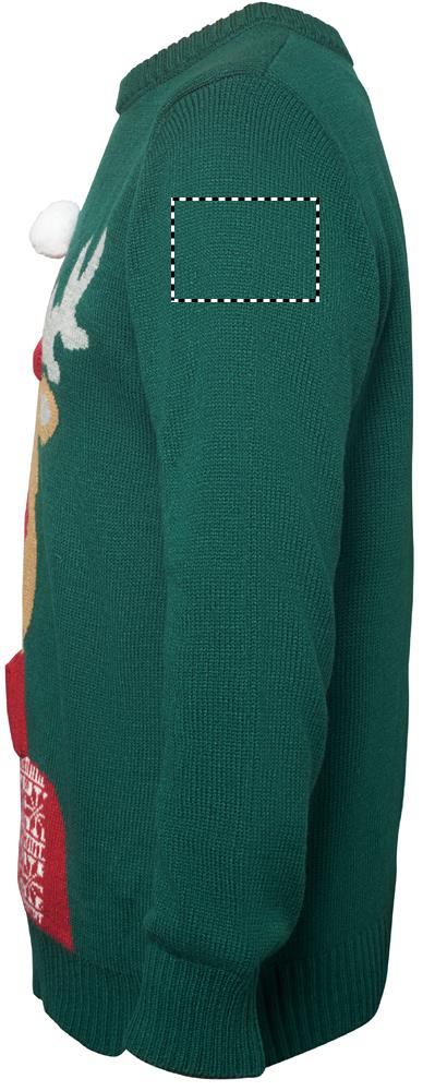 Christmas sweater L/XL left arm 09