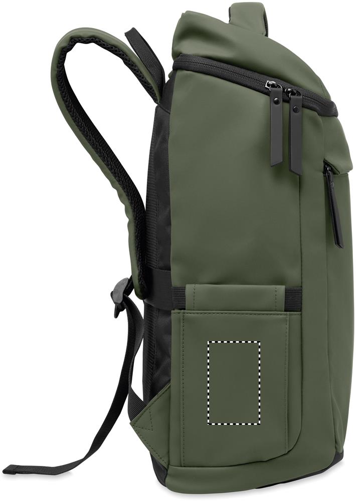 Zaino per laptop 15" in PU left pocket 60