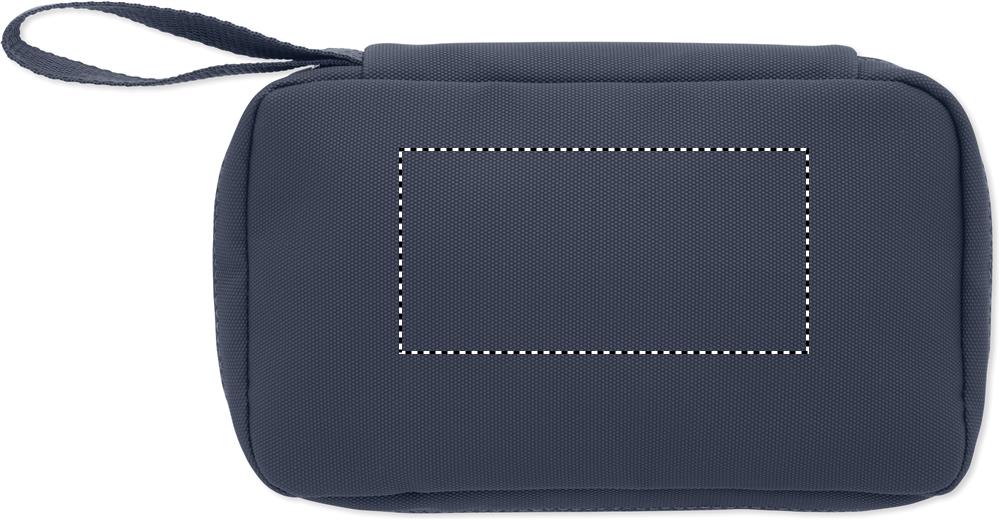 Beauty case 600D RPET side 2 85