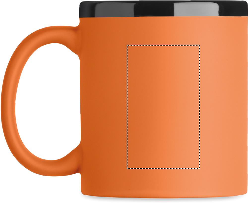 Ceramic mug for laser 300 ml left handed 10