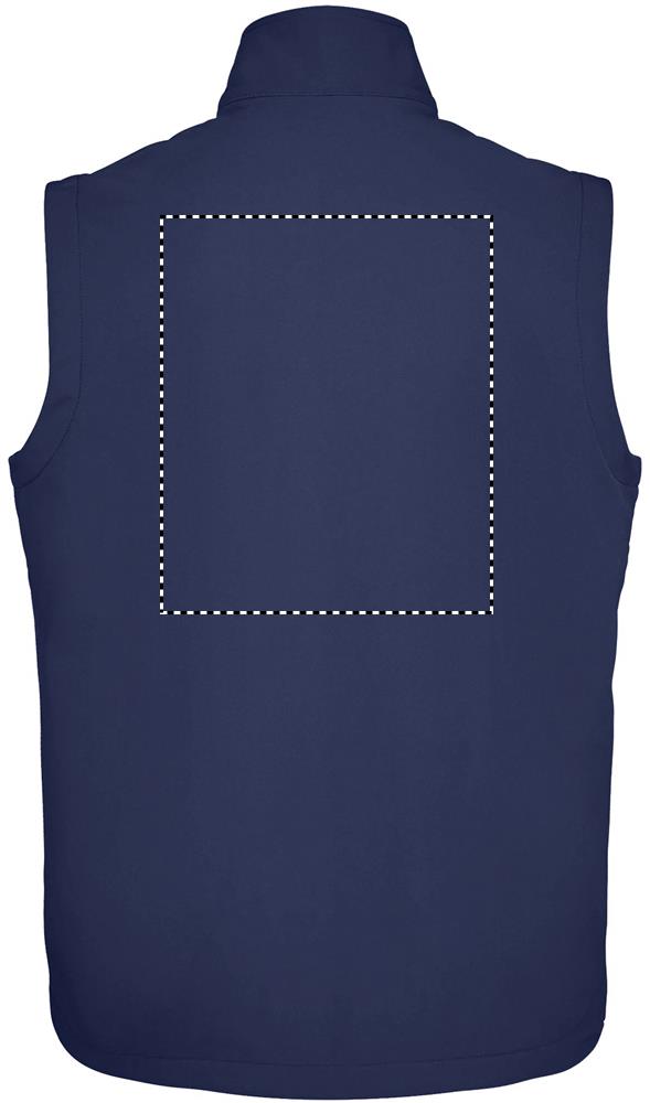 RACE BW MEN SOFTSHELL back fn