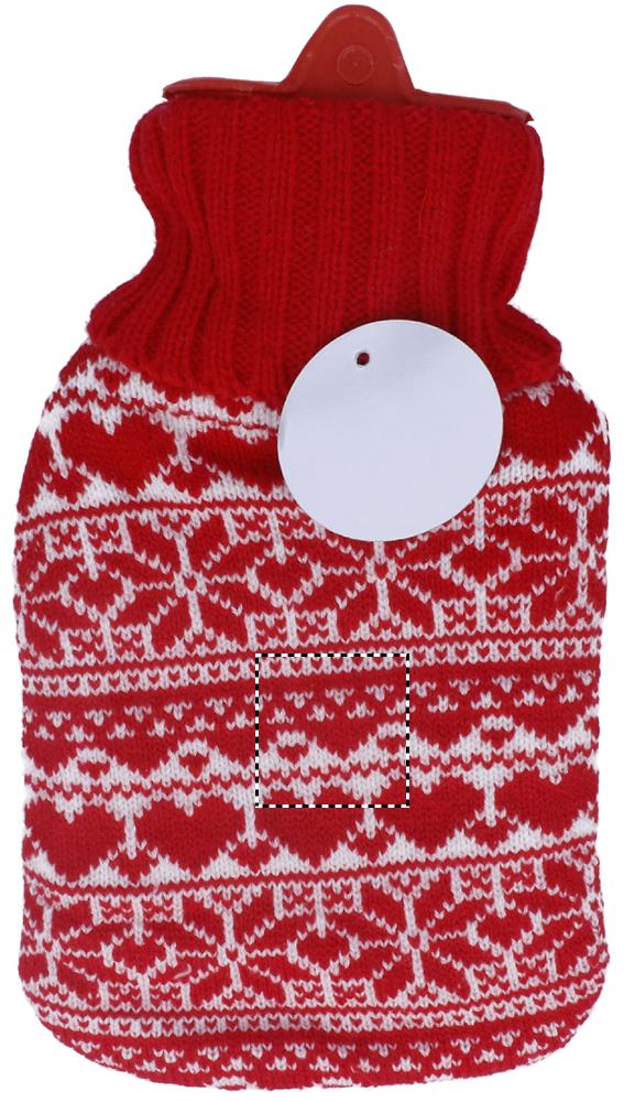 Borsa d'acqua calda 310ml sock embroidery 05