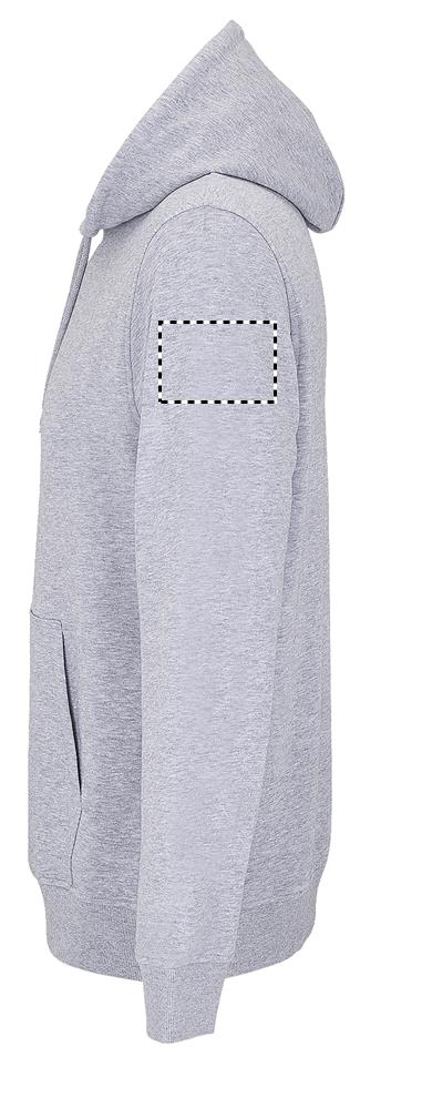 CONSTELLATION HOOD SWEAT arm left gy